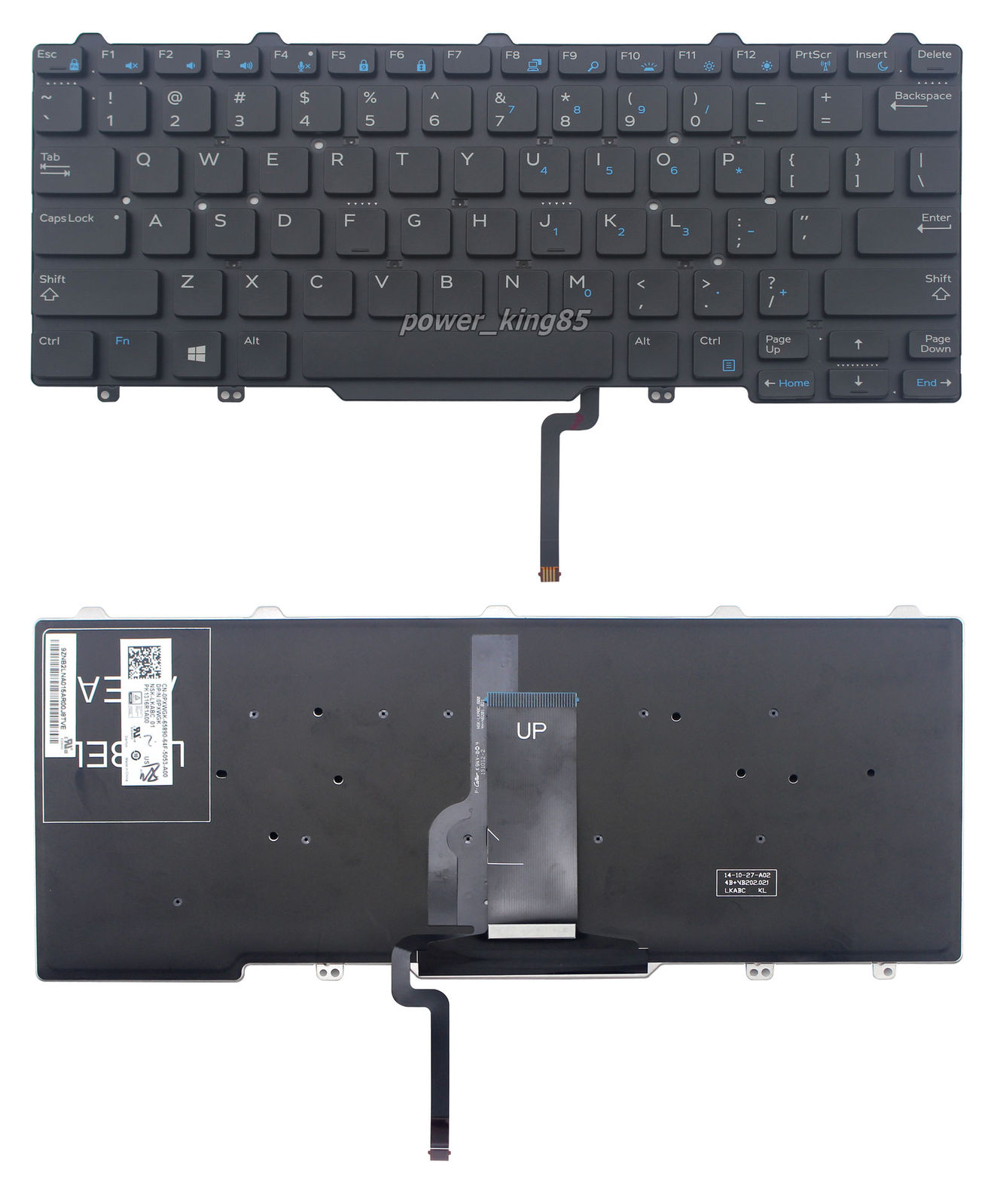 Thay bàn phím DELL Latitude E5450 E7450