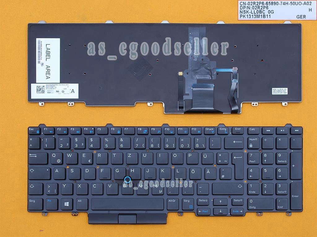 Thay bàn phím DELL Precision 3510 7510 7710