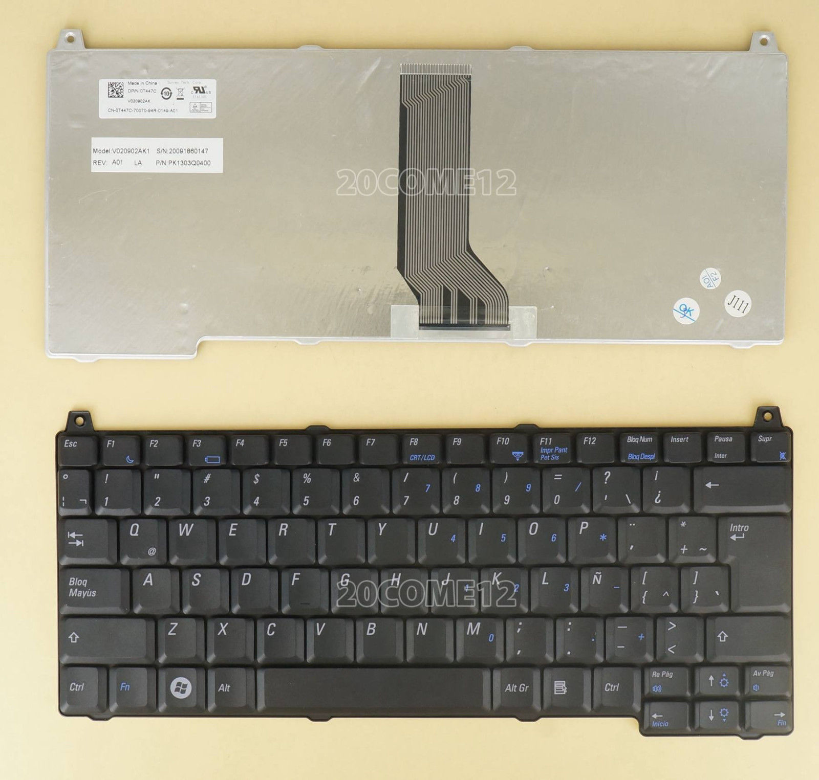 Thay bàn phím Dell Vostro 1310 2510 1510 1320 1520