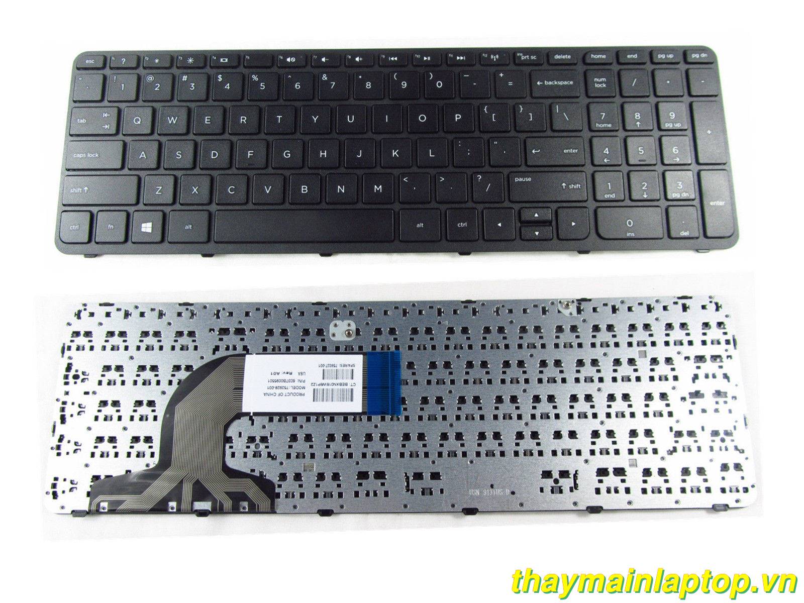 Thay bàn phím HP 350 G1 350 G2 355 G2