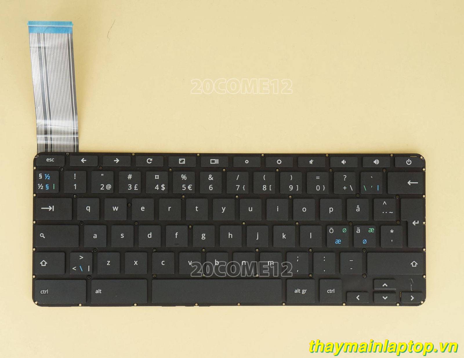 Thay bàn phím HP Chromebook 14 G4