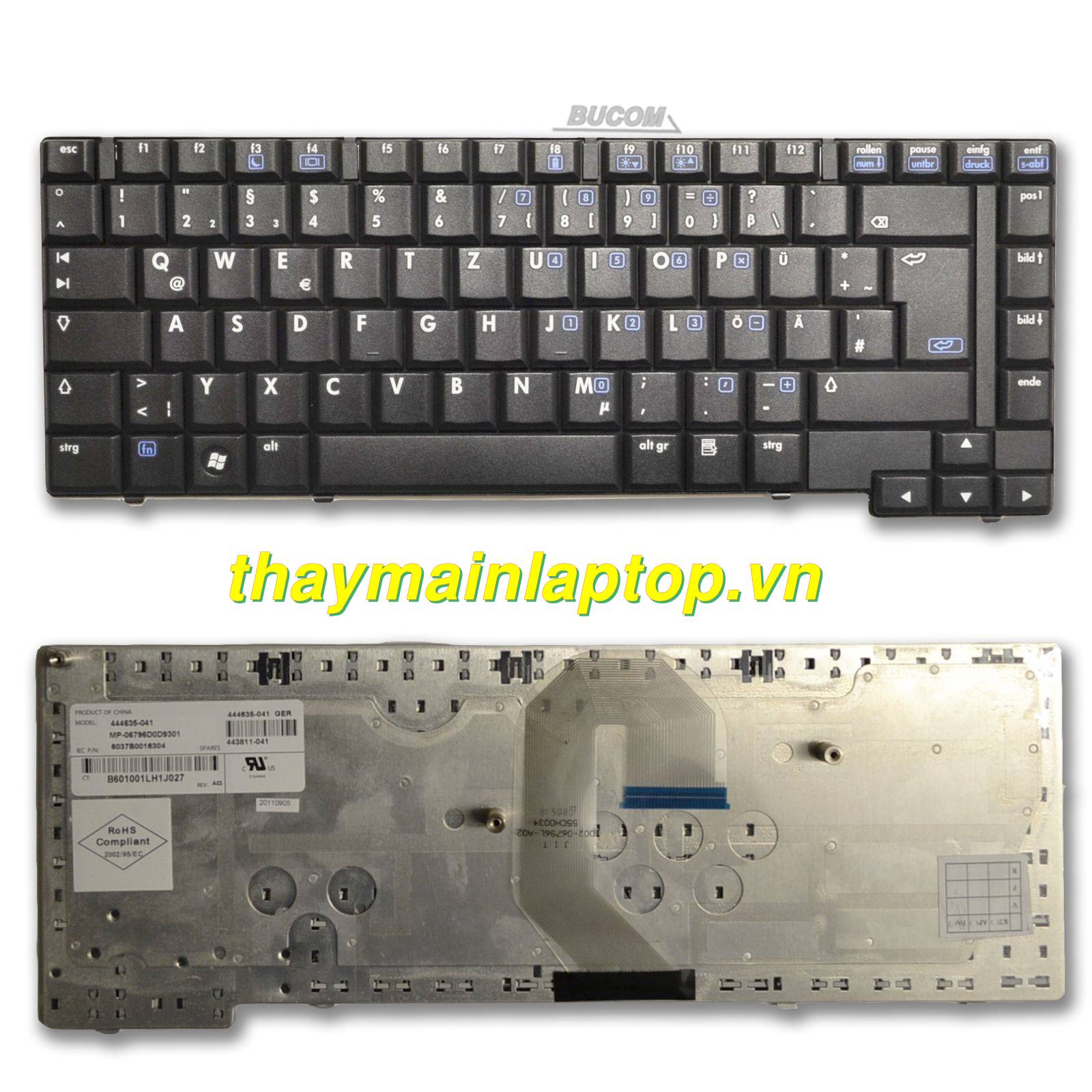 Thay bàn phím HP Compaq 6515B 6715B 6715S