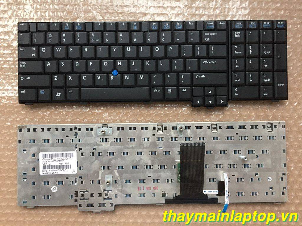 Thay bàn phím HP Compaq 8710W 8710P