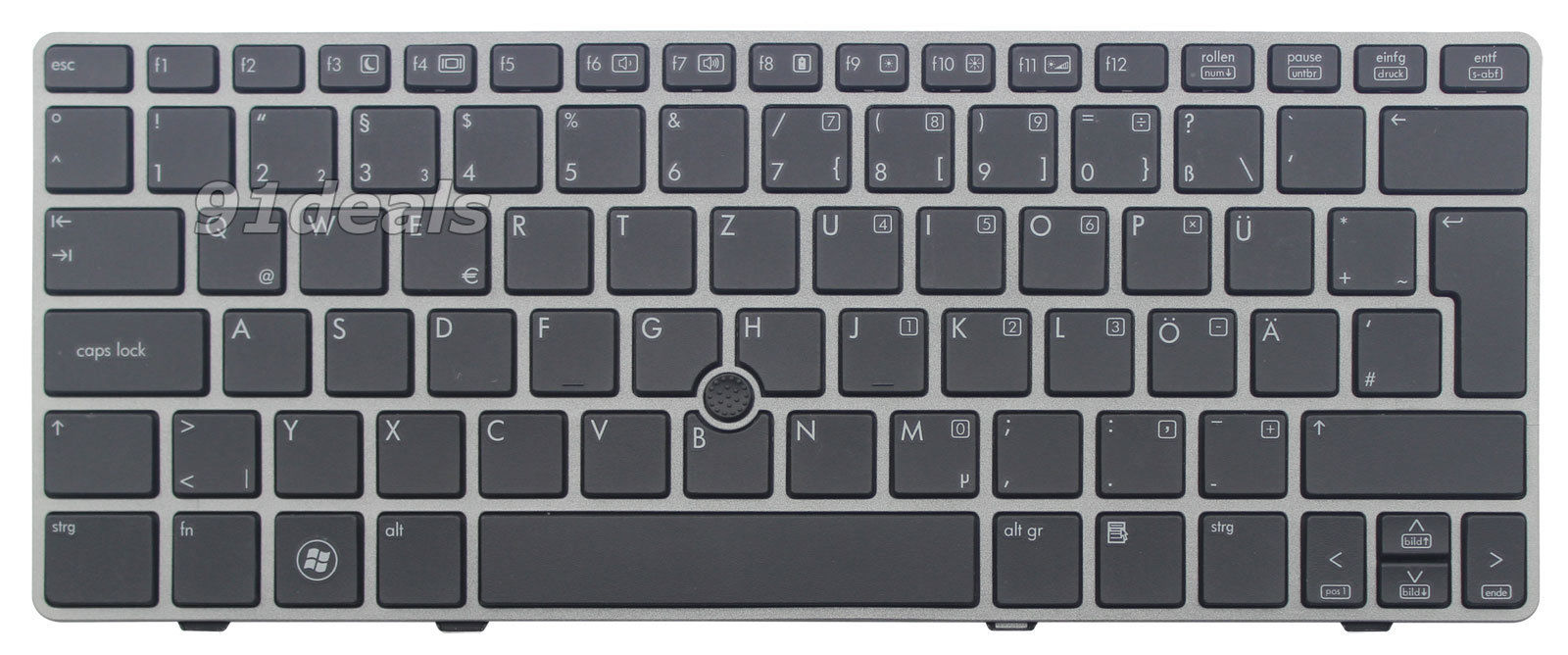 Thay bàn phím HP EliteBook 2560p 2570p