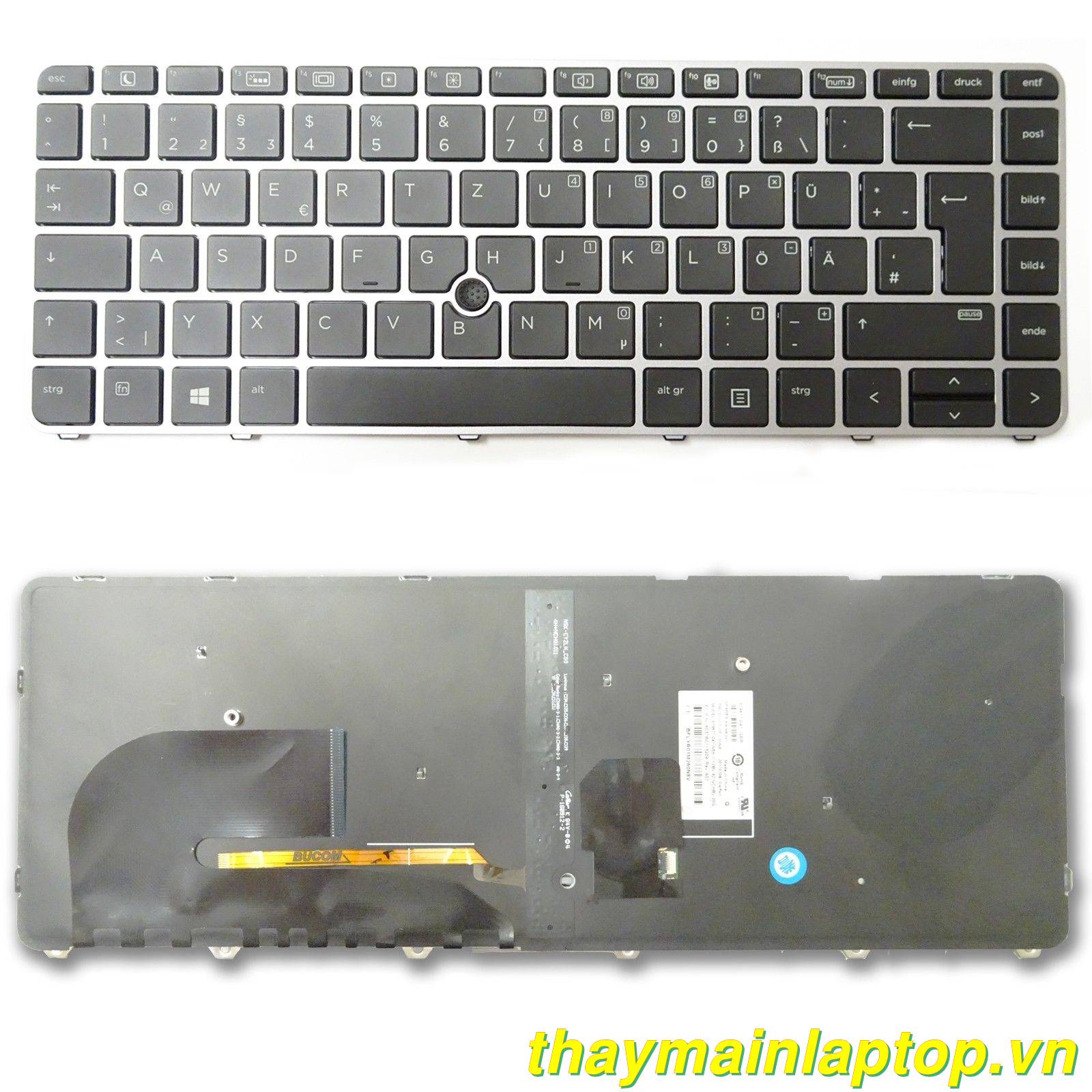 Thay bàn phím  HP Elitebook 740 750 840 850