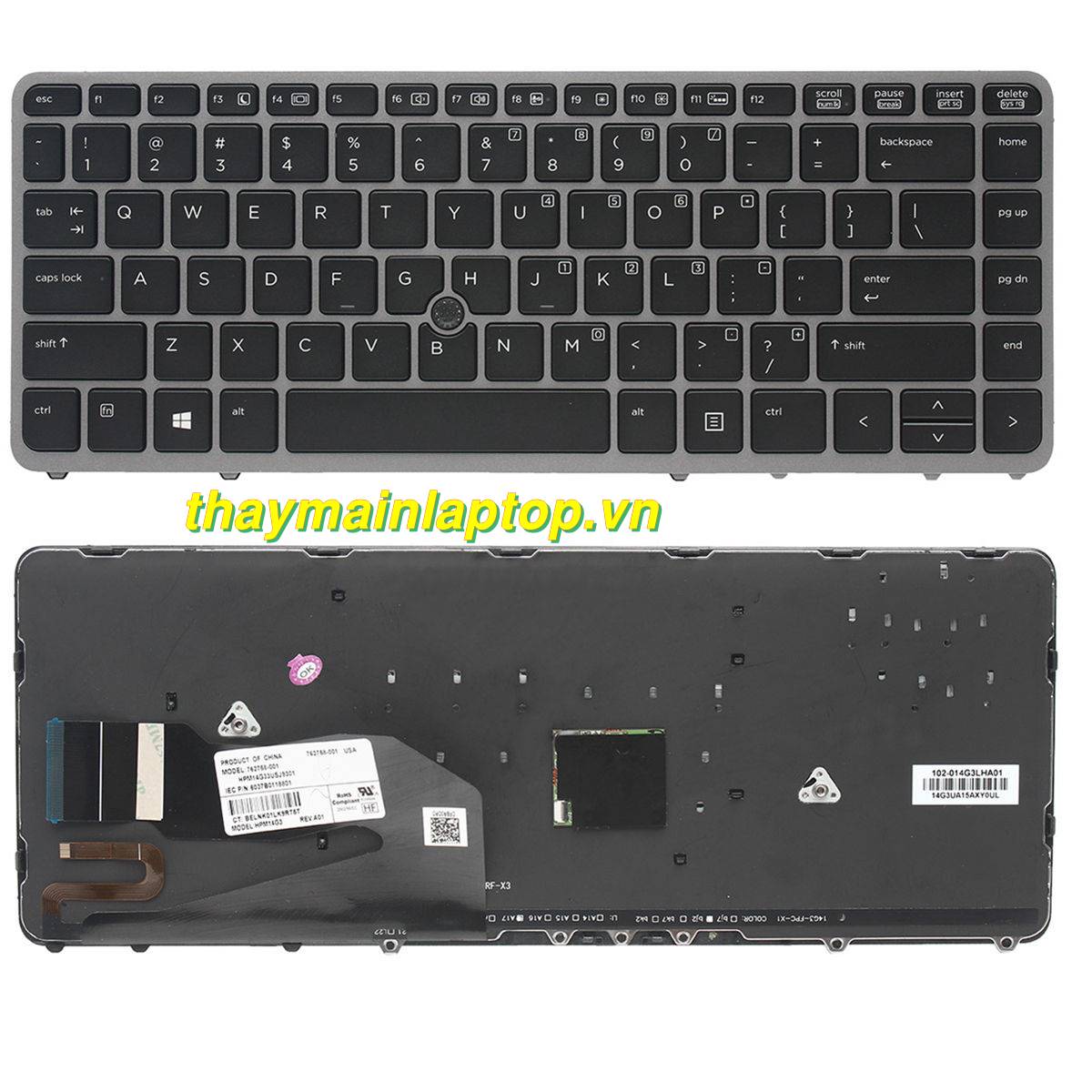 Thay bàn phím HP ELITEBOOK 850 G2
