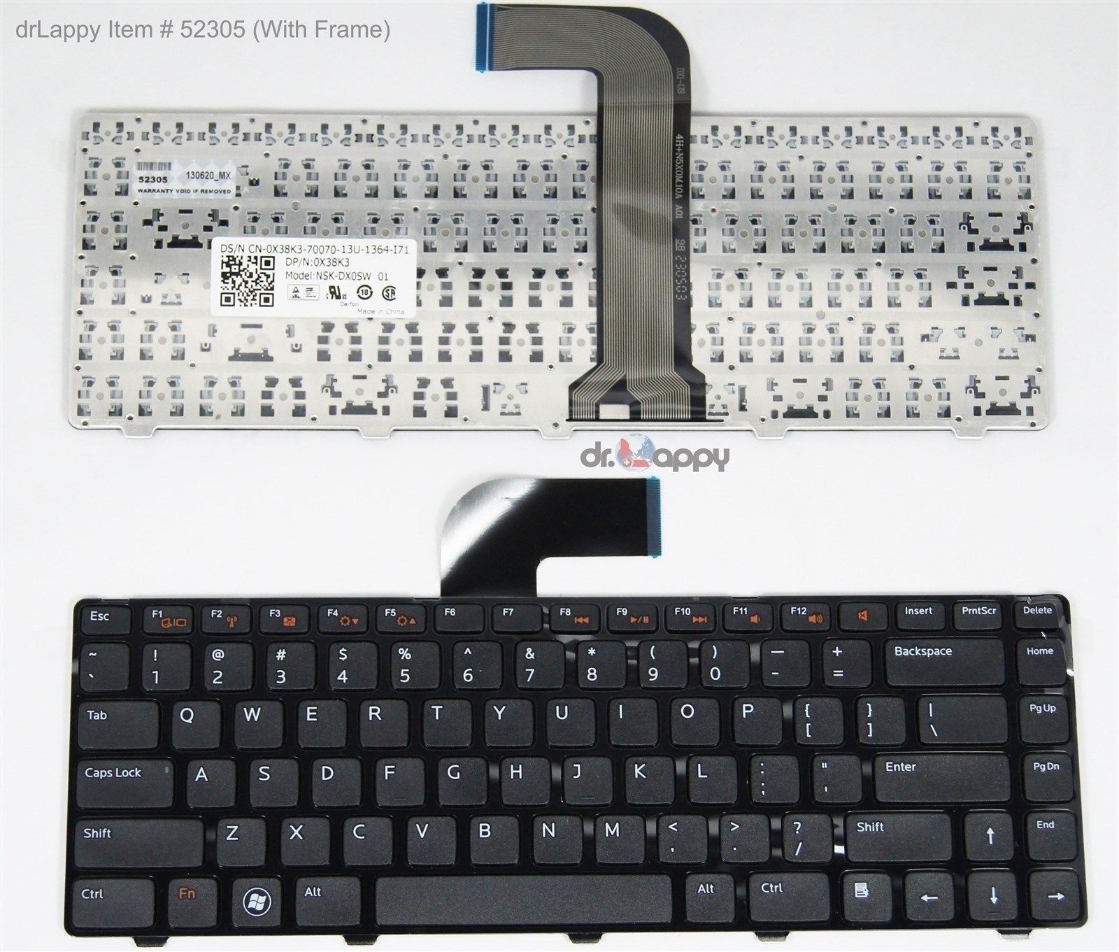 Thay bàn phím Inspiron 3520 15- 3520 P18F004