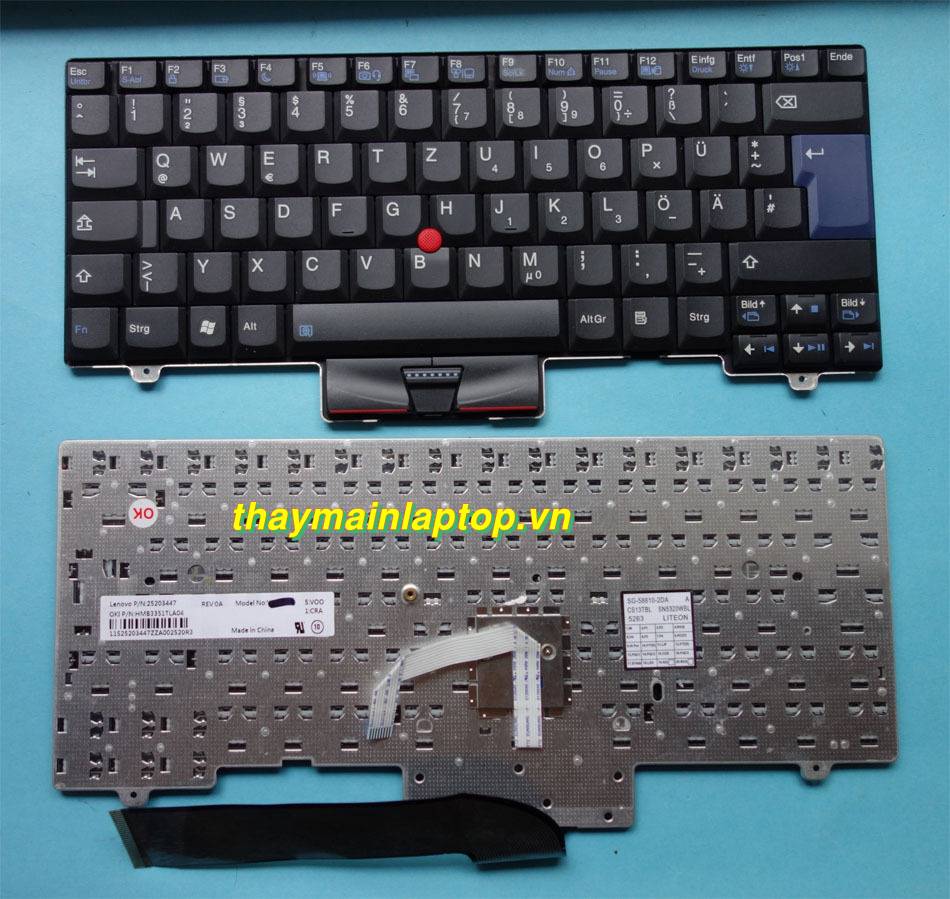 Thay bàn phím Lenovo ThinkPad SL410c L510 L512 L520 L420 L421