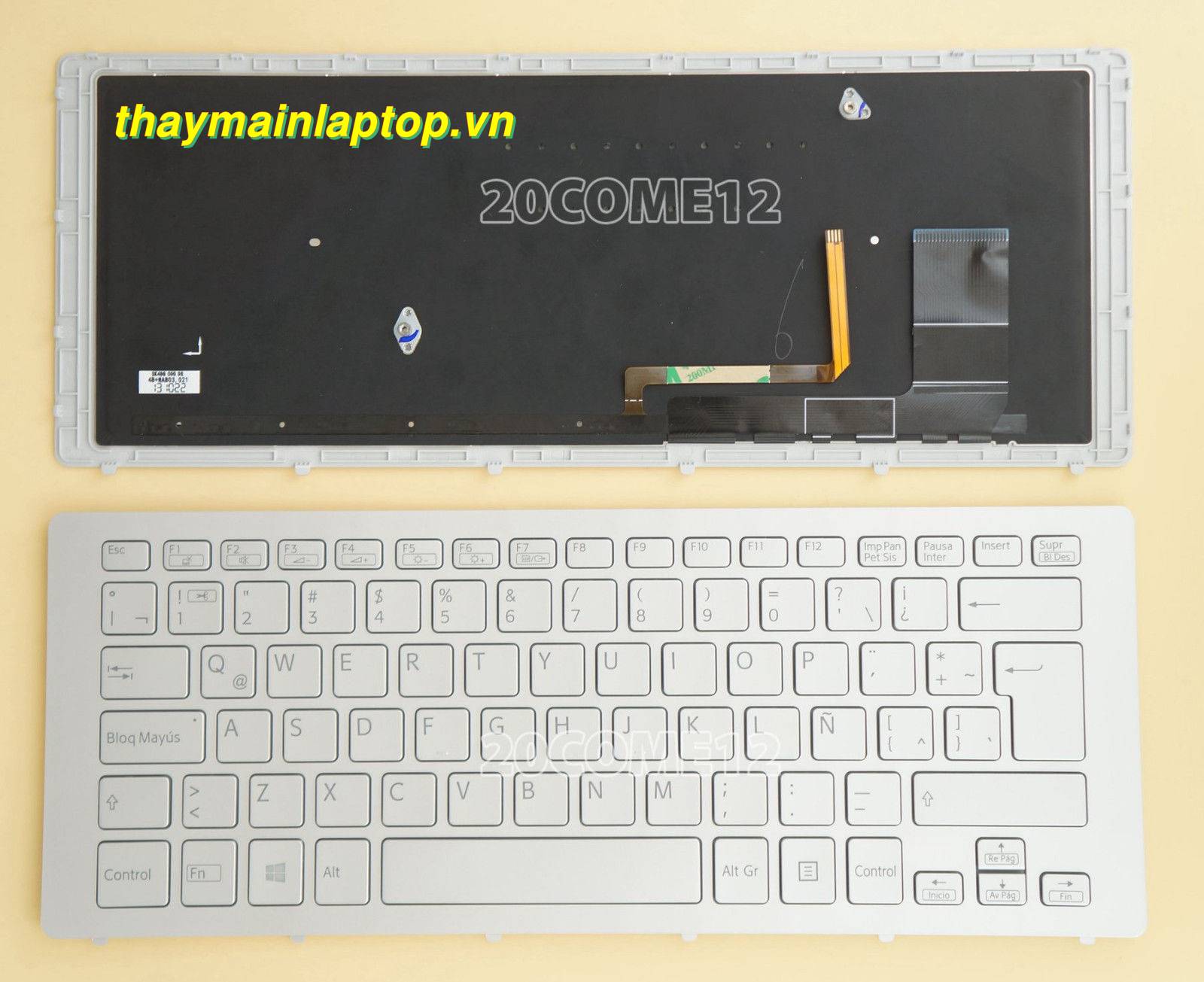 Thay bàn phím SONY VAIO Fit SVF15N17CLS SVF15N27CLS