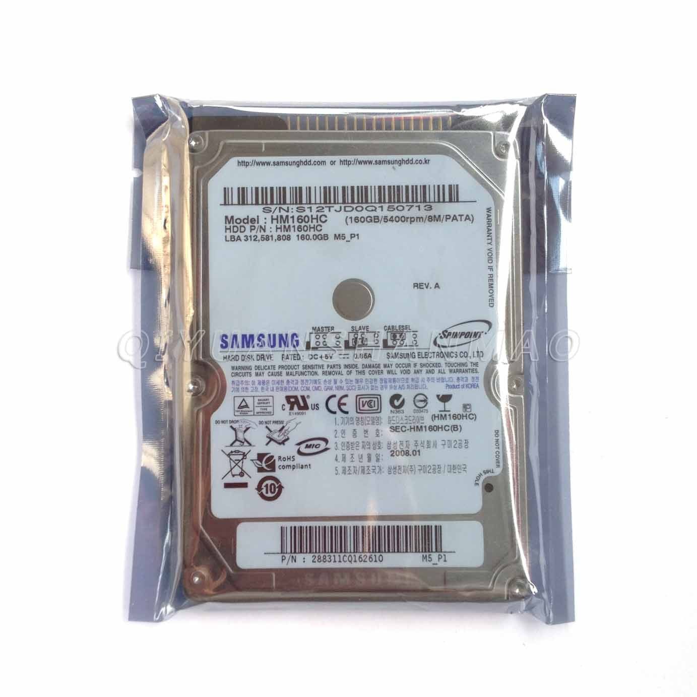 Thay ổ cứng HDD laptop Samsung 160 GB  5400RPM