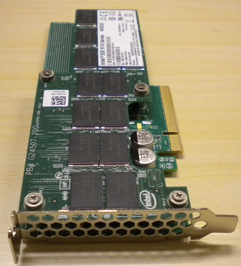 Thay ổ cứng SSD 910 Intel 400GB