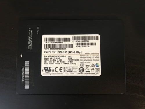 Thay ổ cứng SSD Samsung 128 GB SSD MZ7LN128HCHP