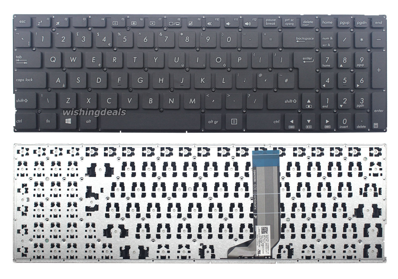 Thay phím Asus FL5900 FL5900U