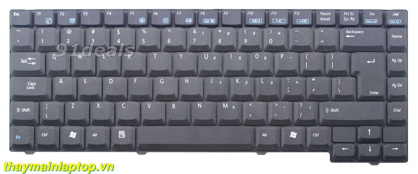 Thay phím Asus X51R X51RL X51L X50 X50Z