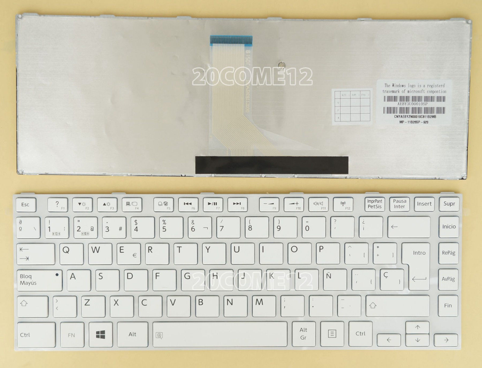 Thay phím TOSHIBA L840 L845 L845D L800 L805 L830 M800 M805 M840 M845