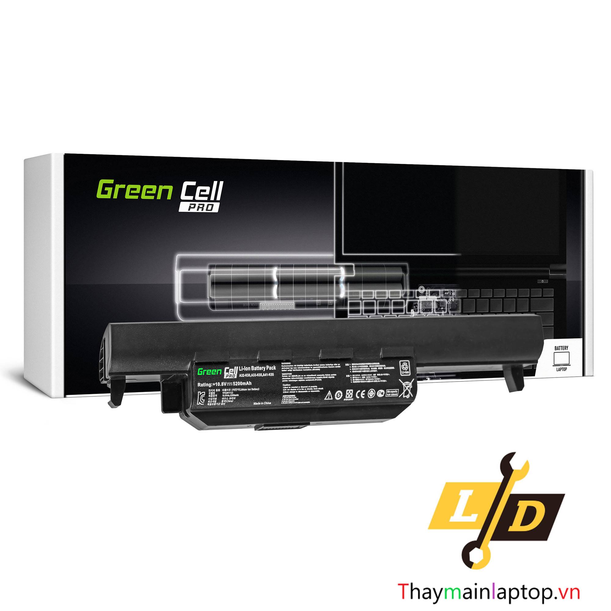 Thay pin Asus F55 F55A F55C F75 F75A F75V F75VB F75VC F75VD