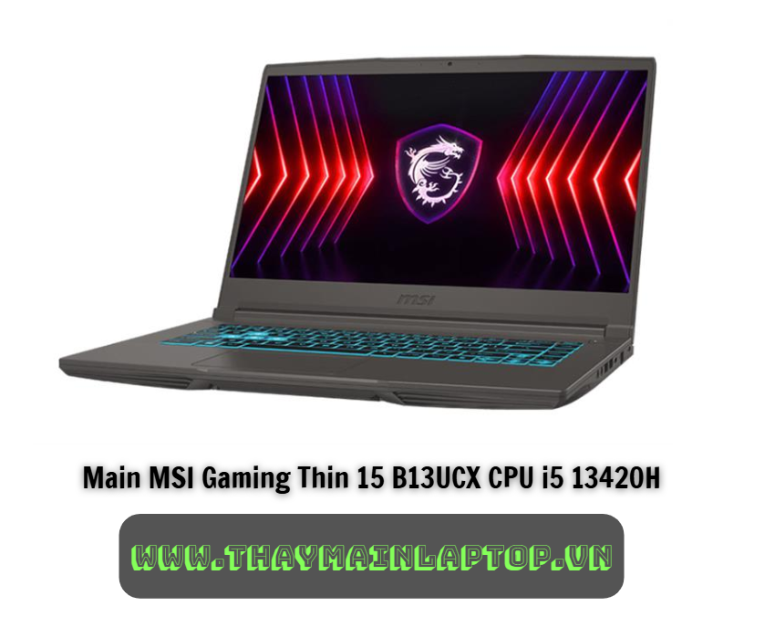 Main MSI Gaming Thin 15 B13UCX CPU i5 13420H