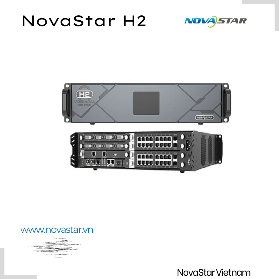 Novastar Products NovaStar H2 | Bộ Xử Lý Video Wall Gọn Nhẹ Cho LED Wall, Phòng Họp ...