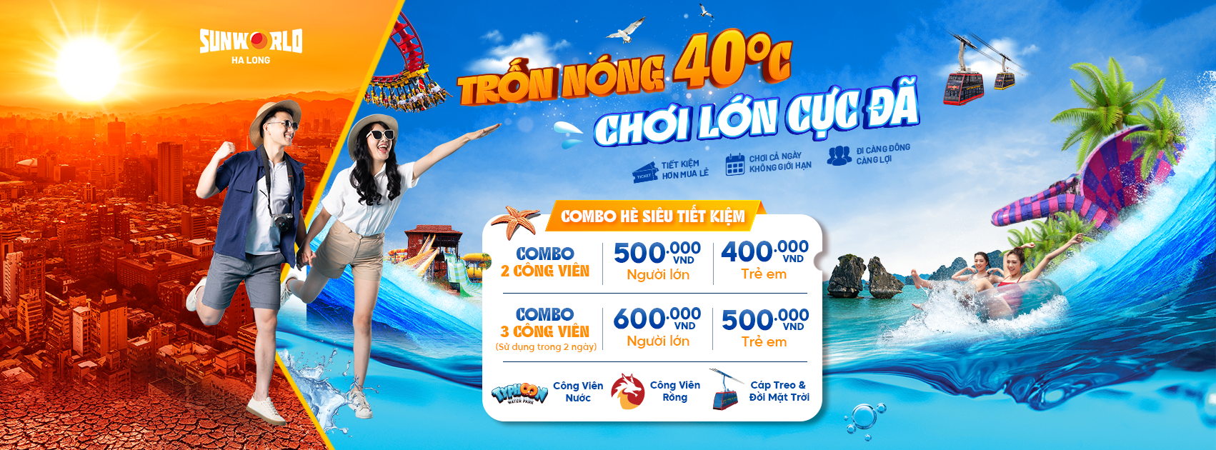 Kinh nghiệm vui chơi Sun World Hạ Long từ A-Z năm 2026