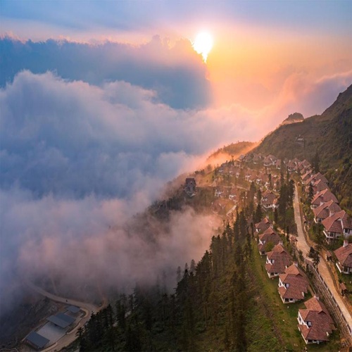 Combo 2N1Đ Ville De Mont Mountain Sapa