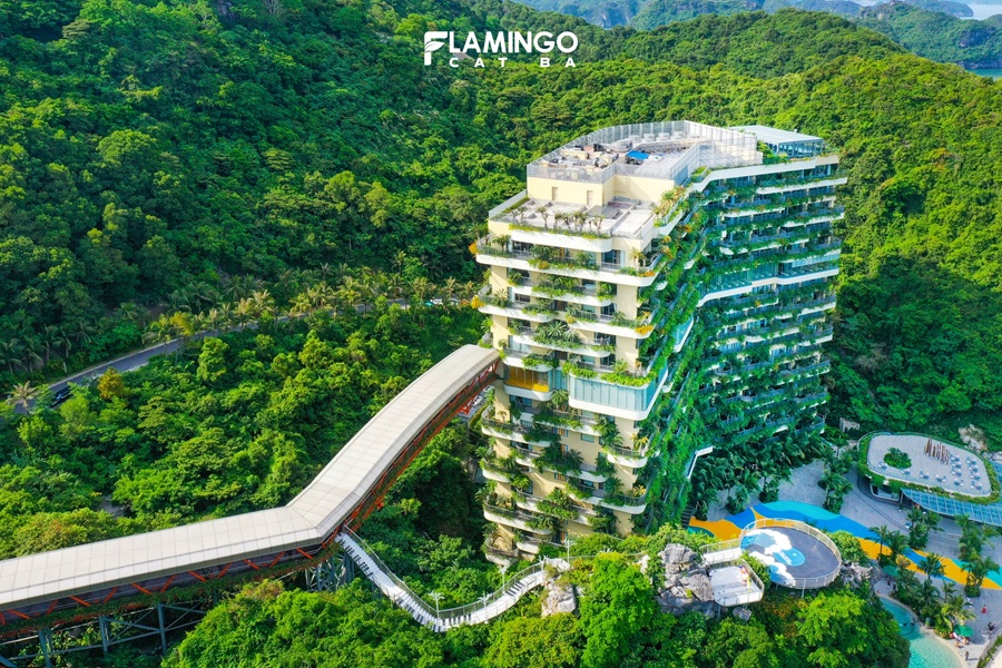 Combo tắm khoáng Onsen Flamingo Cát Bà - Voucher ưu đãi