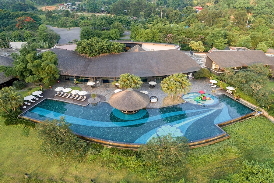 Tour nghỉ dưỡng Serena Resort Hòa Bình từ Hà Nội