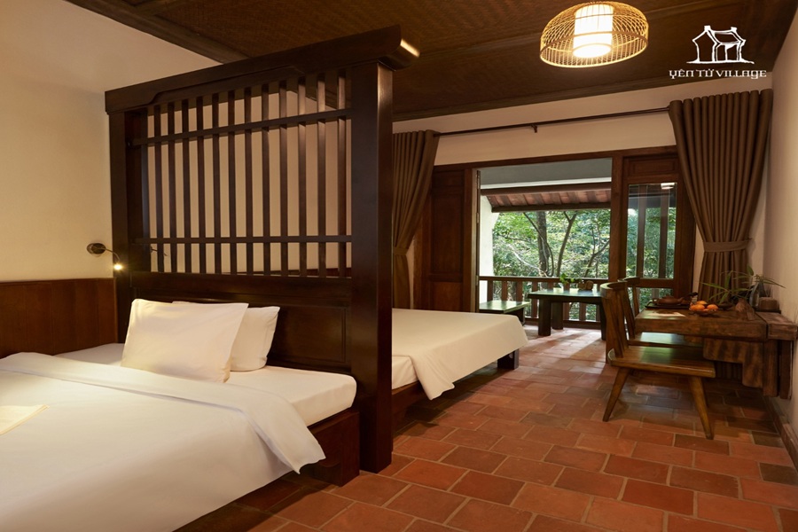 Combo Làng Nương Yên Tử 2N1Đ + Cáp treo Yên Tử + Ăn 2 bữa