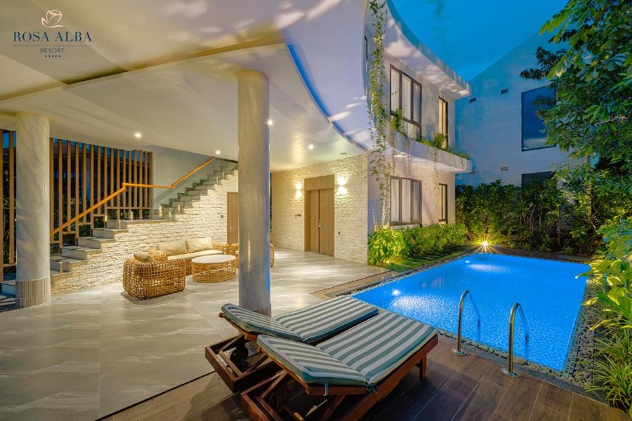 Combo 3N2Đ Rosa Alba Resort & Villas Tuy Hòa