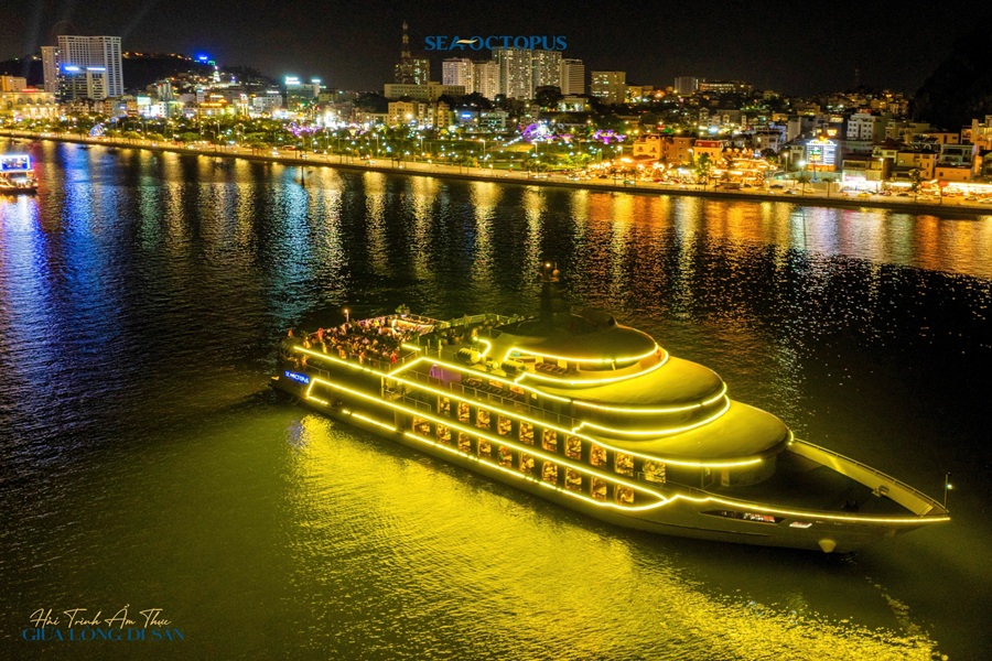 Du thuyền Sea Octopus 5 sao + Khách sạn 4 sao Bãi Cháy