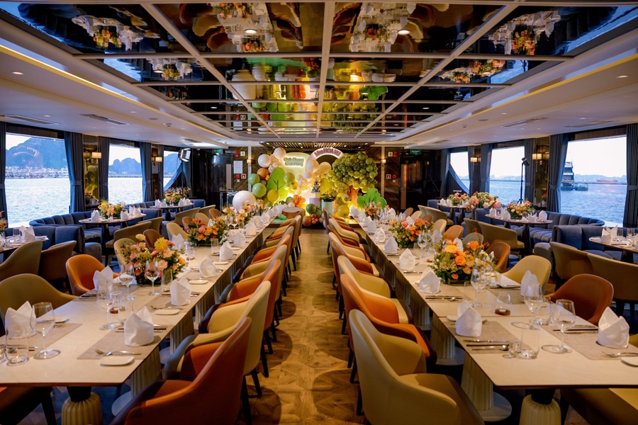 Combo Du thuyền Saquila Yacht + Khách sạn Wyndham Legend Hạ Long