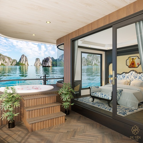 Du thuyền Du Yên Cruise Hạ Long (2N1Đ)