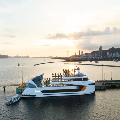 Siêu Du Thuyền Trong Ngày Dolphin Halong 6 sao ( Tour tối )