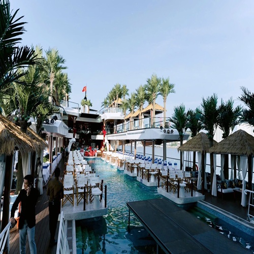 Siêu Du Thuyền Trong Ngày Dolphin Halong 6 sao ( Tour tối )