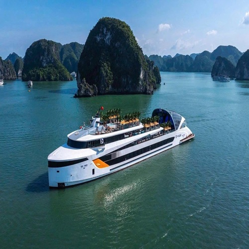 Siêu Du Thuyền Trong Ngày Dolphin Halong 6 sao ( Tour trong ngày)