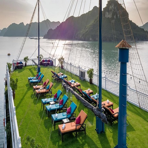 Du thuyền Verdure Lotus Luxury Cruises 5 sao (3N2Đ)