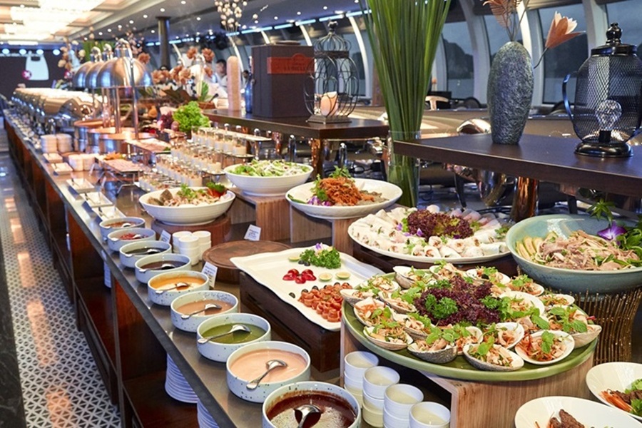 Tour Ăn Tối Du Thuyền 5 Sao Thăm Vịnh Lan Hạ Nửa Ngày