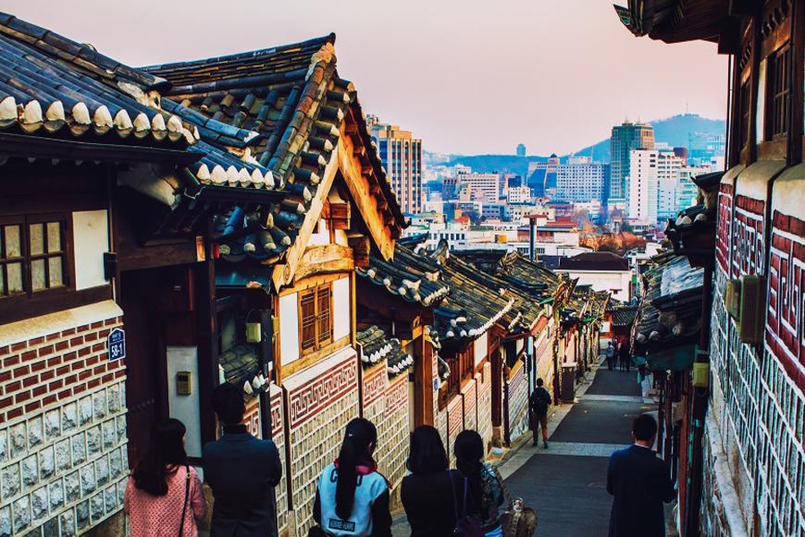 Seoul - Eveland - Nami Mặc áo HANBOK truyền thống