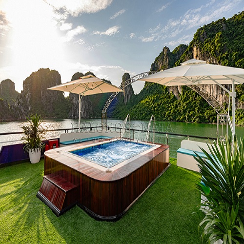 Tàu sắt 3 tầng Sonata cruise (99 khách)