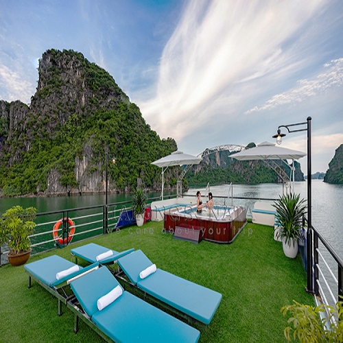 Tàu sắt 3 tầng Sonata cruise (99 khách)