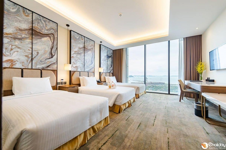 Combo du thuyền Athena 5* + Khách sạn Luxury Mường Thanh (3N2Đ)