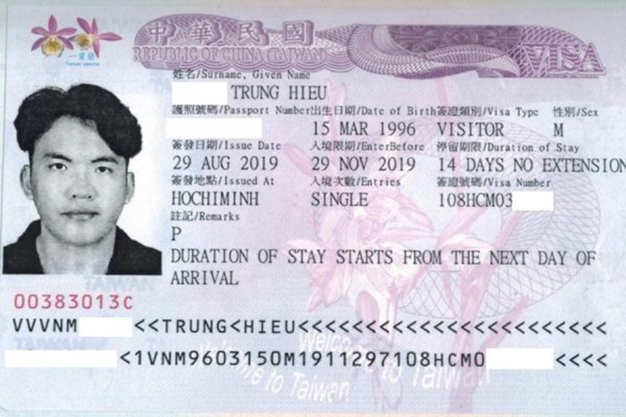 Trọn bộ hồ sơ xin visa du lịch Đài Loan mới nhất hiện nay
