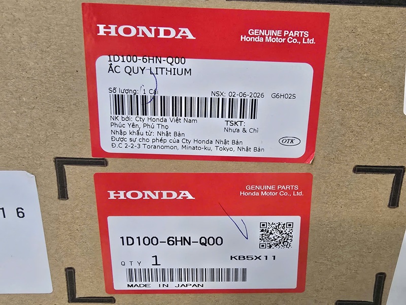 Bộ PIN LITHIUM Honda HRV 2024 - 2027 E:HEV