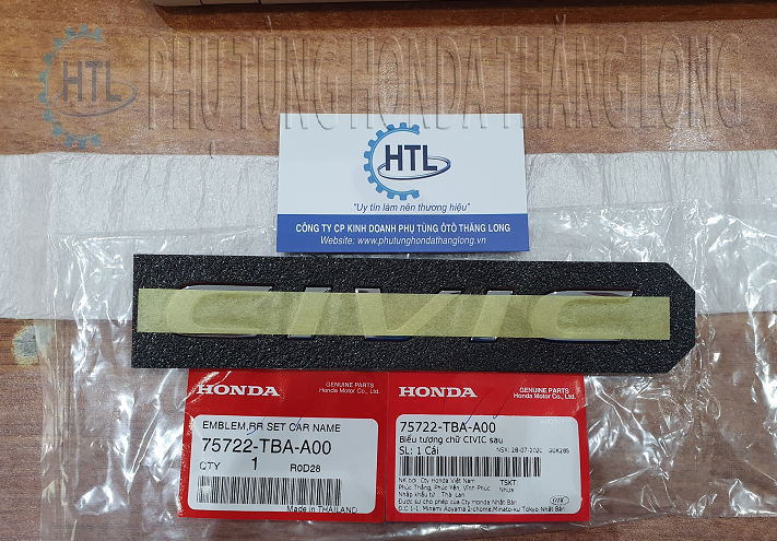 Chữ  CIVIC 2016-2020