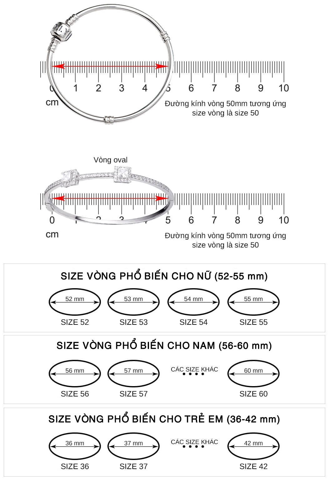 Hướng Dẫn Cách Đo Size Lắc Tay | Vàng Bạc Hải Hồng