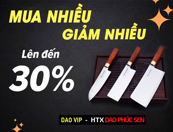 Dao Thép Trắng Kháng rỉ cao