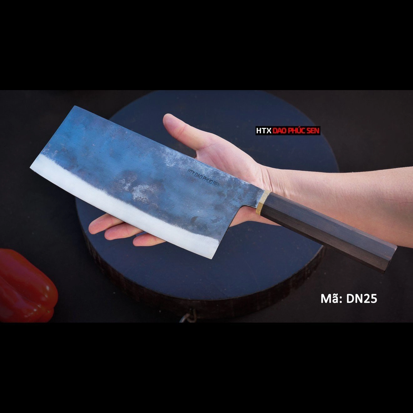 Dao chặt thái DN25 sắc bén, giữ sắc lâu