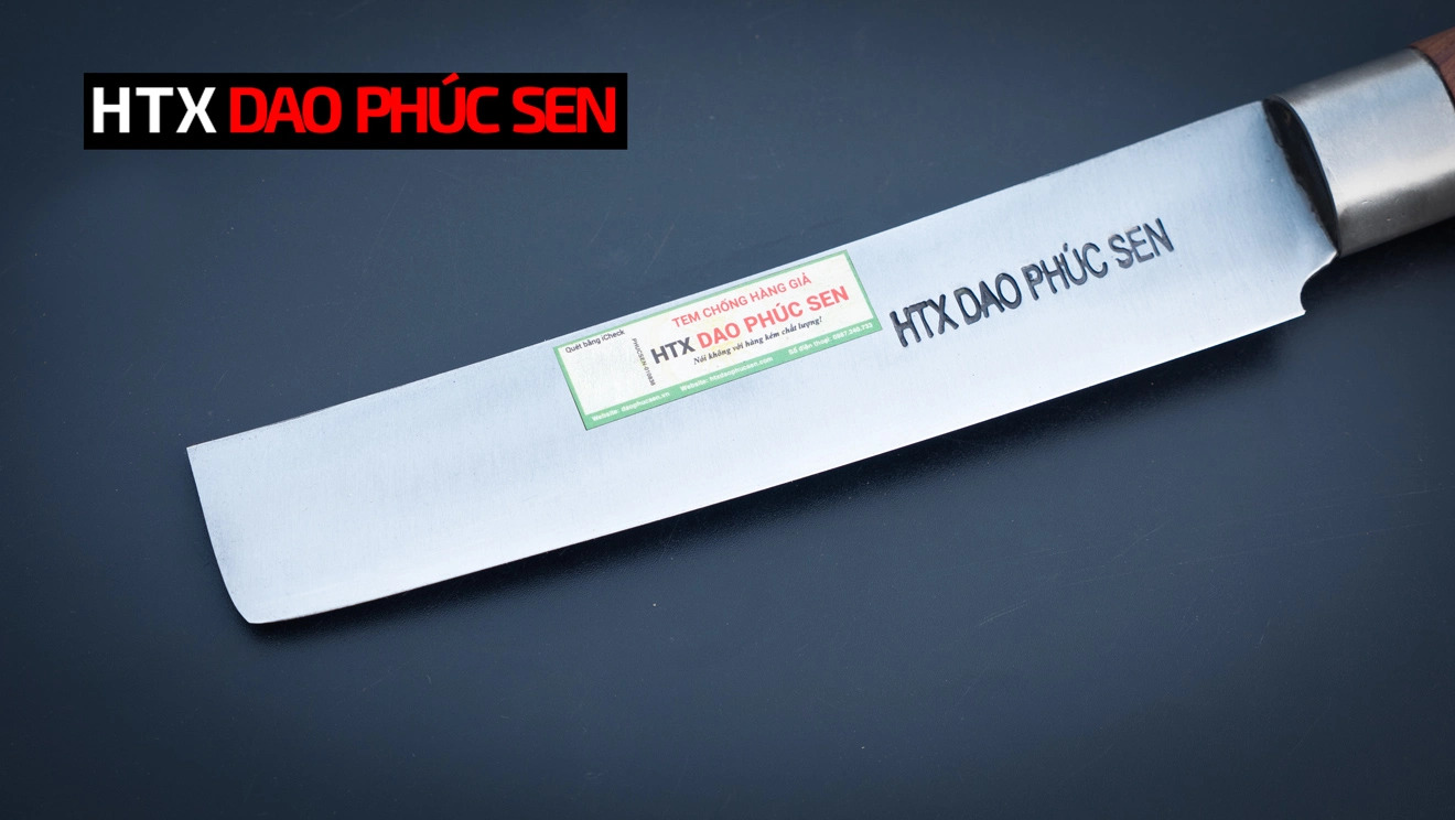 Lưỡi dao được thiết kế gọn nhẹ, sắc bén