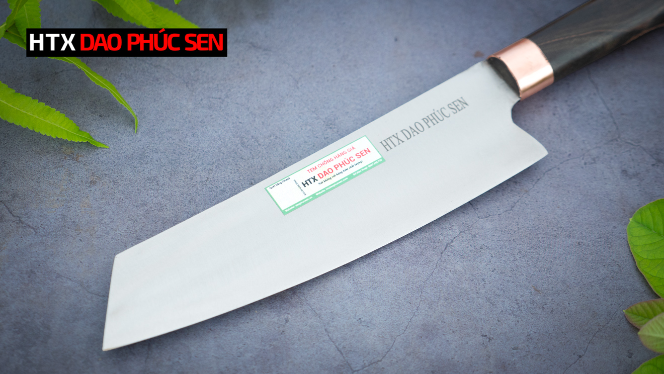 Dao được thiết kế chuyên dùng để thái, lọc thịt cá, rau củ quả