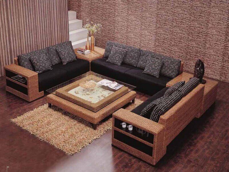 Ngắm nhìn những bộ bàn ghế với chất liệu mây tre đan quen thuộc nhưng đẹp đến bất ngờ