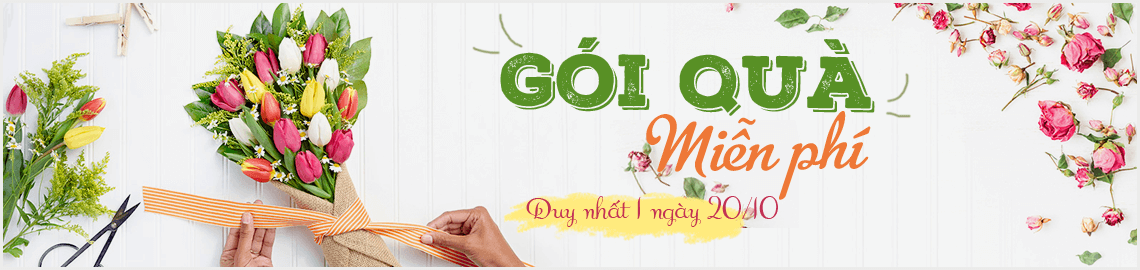 Gói quà miễn phí duy nhất 1 ngày 20/10